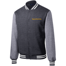 Load image into Gallery viewer, SpaceGummy Fleece Letterman Jacket