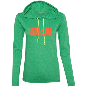 887L Ladies' LS T-Shirt Hoodie